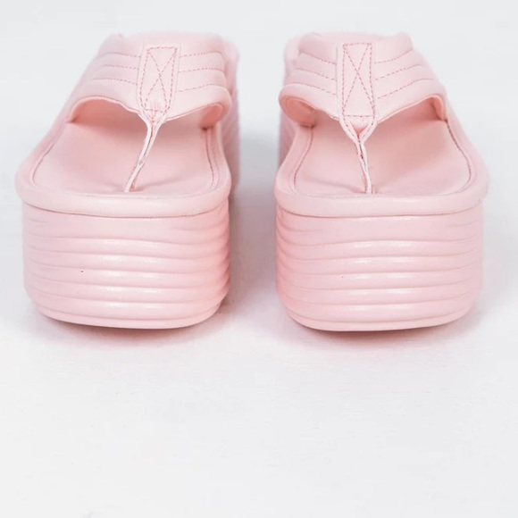 Princess Polly LOLA PLATFORM SANDALS PINK NWT - Picture 2 of 4